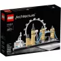 LEGO Architecture London 21034 statybinis rinkinys – 468 dalys, miesto orientyrų modelis