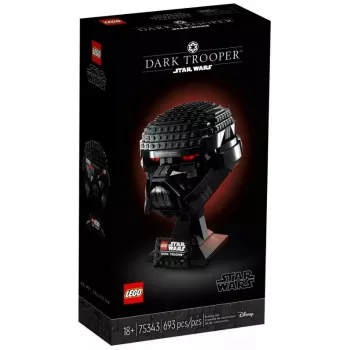 LEGO Star Wars Dark Trooper Helm 75343 kolekcinis modelis detalus dizainas