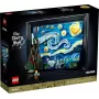 Konstruktorius LEGO 3D replikos modelis Vincentas van Gogas Žvaigždėta naktis, Ideas 21333, 2316 detalių, 18+