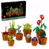 LEGO Icons Mini Plants rinkinys 10329 – 9 mažų augalų modelių, 758 dalių, nuo 18 metų
