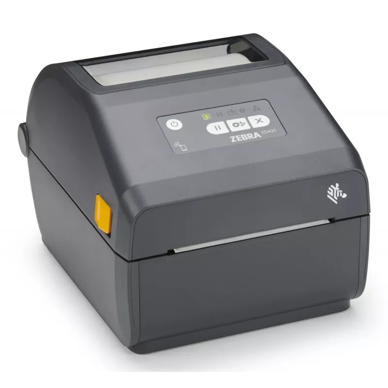 Zebra ZD421 etikečių spausdintuvas, tiesioginis terminis, 203 x 203 DPI, 152 mm/s, laidinis ir belaidis Ethernet LAN, Bluetooth