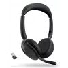 Jabra Evolve2 65 Flex - Link380a UC Stereo (belaidis įkrovimas)