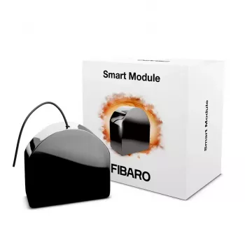 Fibaro FGS-214 Z-Wave Plus išmanusis modulis – relė montavimui į dėžutę ar DIN bėgį, 2,5 kW