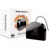 Relės modulis Fibaro FGS-224 2 kanalų Z-Wave Plus, 100–240V AC, 9.5A, juodas