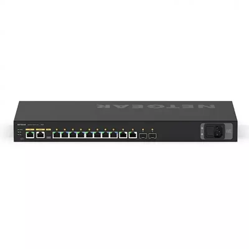 NETGEAR M4250-10G2F valdomas L2/L3 Gigabit Ethernet (10/100/1000) Power over Ethernet (PoE) 1U juodas