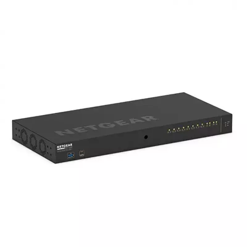 NETGEAR M4250-10G2F valdomas L2/L3 Gigabit Ethernet (10/100/1000) Power over Ethernet (PoE) 1U juodas