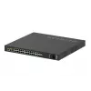 NETGEAR GSM4230P-100EUS valdomas tinklo jungiklis L2/L3 Gigabit Ethernet PoE 1U juodas