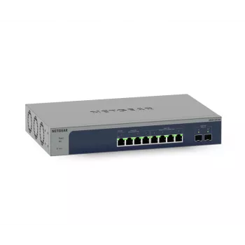 NETGEAR MS510TXM valdomas tinklo jungiklis L2/L3/L4 10G Ethernet (100/1000/10000) Pilka, Mėlyna