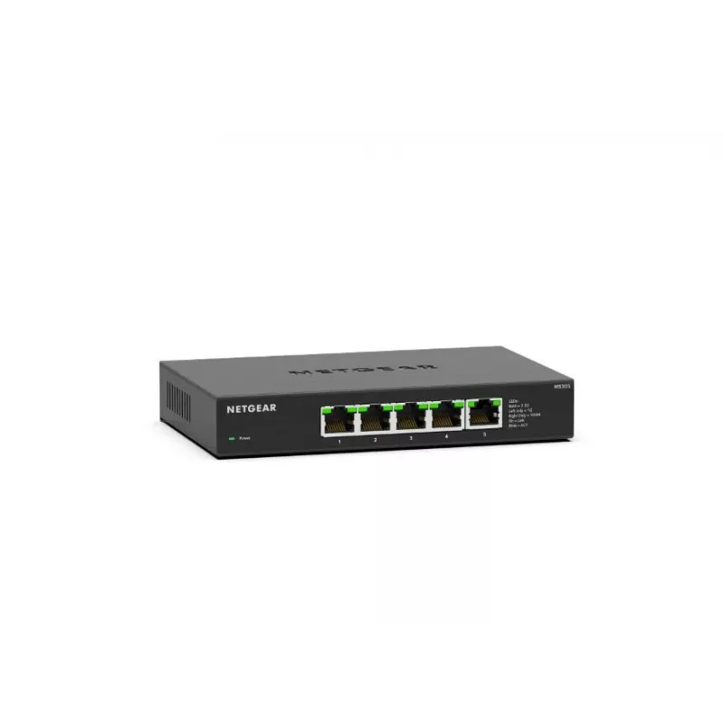 NETGEAR MS305-100EUS tinklo jungiklis nevaldomas 5 prievadai 2.5G Ethernet (100/1000/2500) juodas