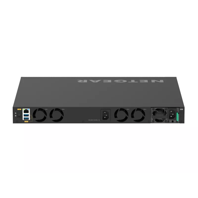 NETGEAR M4350-24X4V valdomas L3 10G Ethernet (100/1000/10000) Power over Ethernet (PoE) 1U juodas