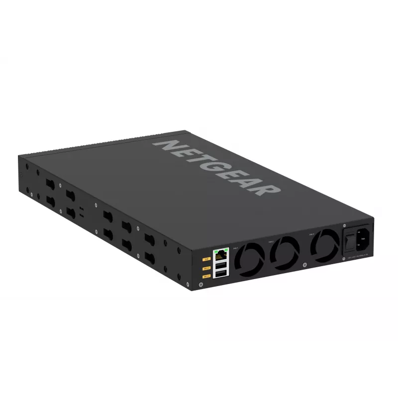 NETGEAR M4350-12X12F valdomas L3 10G Ethernet (100/1000/10000) 1U juodas