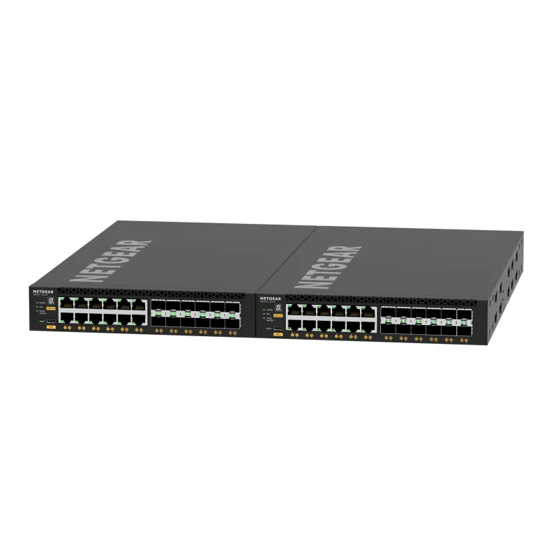 NETGEAR M4350-12X12F valdomas L3 10G Ethernet (100/1000/10000) 1U juodas