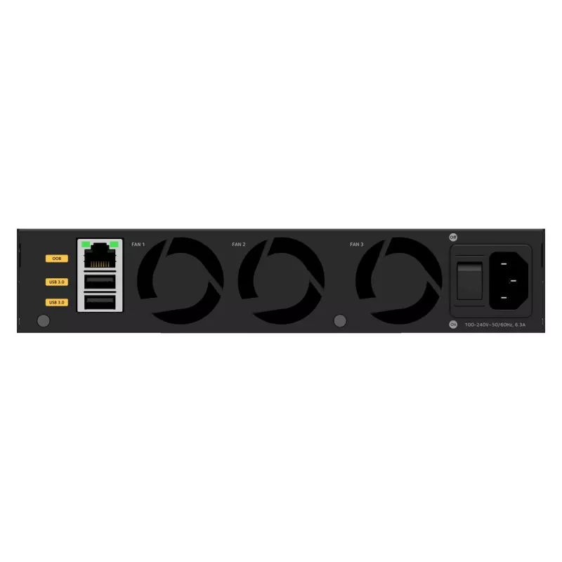 NETGEAR M4350-8X8F valdomas L3 10G Ethernet (100/1000/10000) 1U juodas