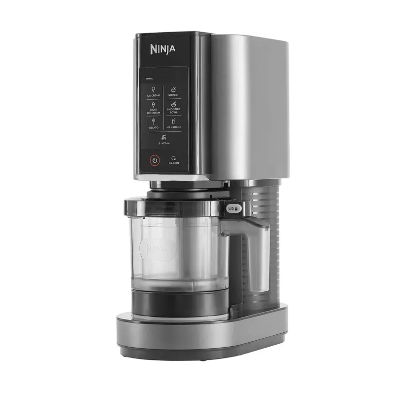 Ninja NC300EU ledų gaminimo aparatas 1,4 l, 800 W, juodas/sidabrinis, 3 dubenys