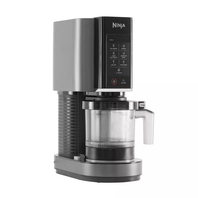 Ninja NC300EU ledų gaminimo aparatas 1,4 l, 800 W, juodas/sidabrinis, 3 dubenys