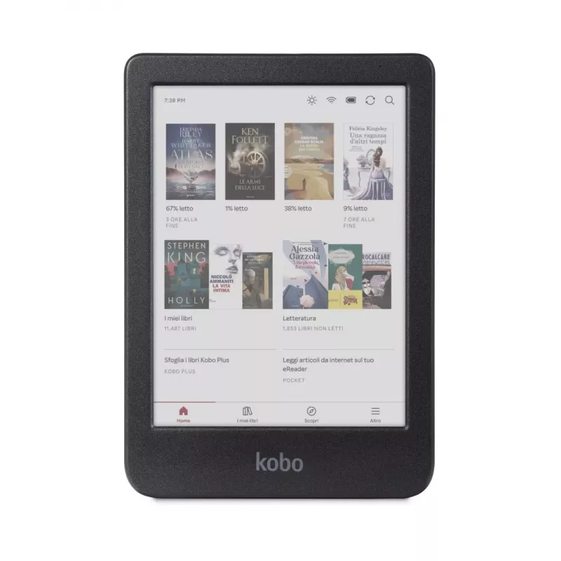 E. knygų skaityklė Kobo Clara Colour 16 GB Wi‑Fi E Ink Kaleido, 6 colių 1448×1072, 1500 mAh, Bluetooth, USB‑C