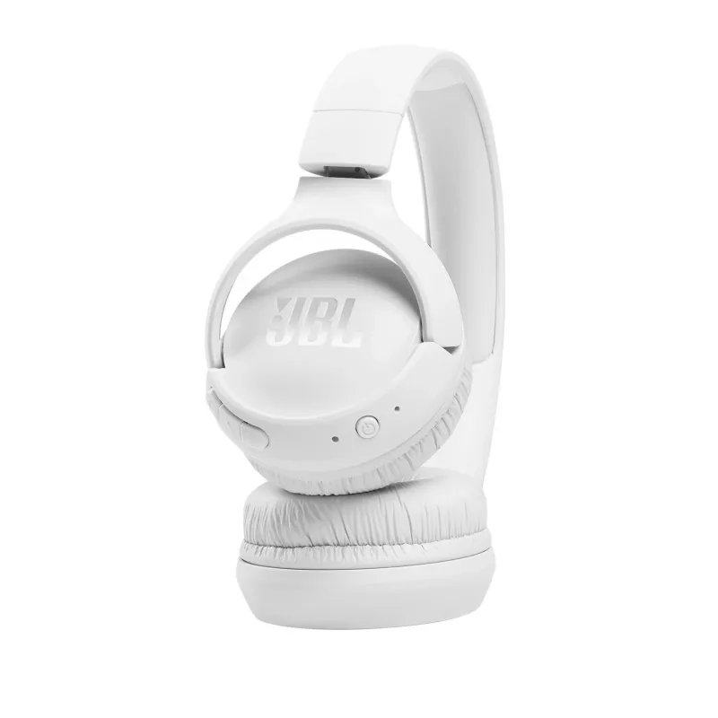 JBL Tune 510 WHITE belaidės ausinės, 20–20000 Hz, skambučiams/muzikai, 160 g, baltos