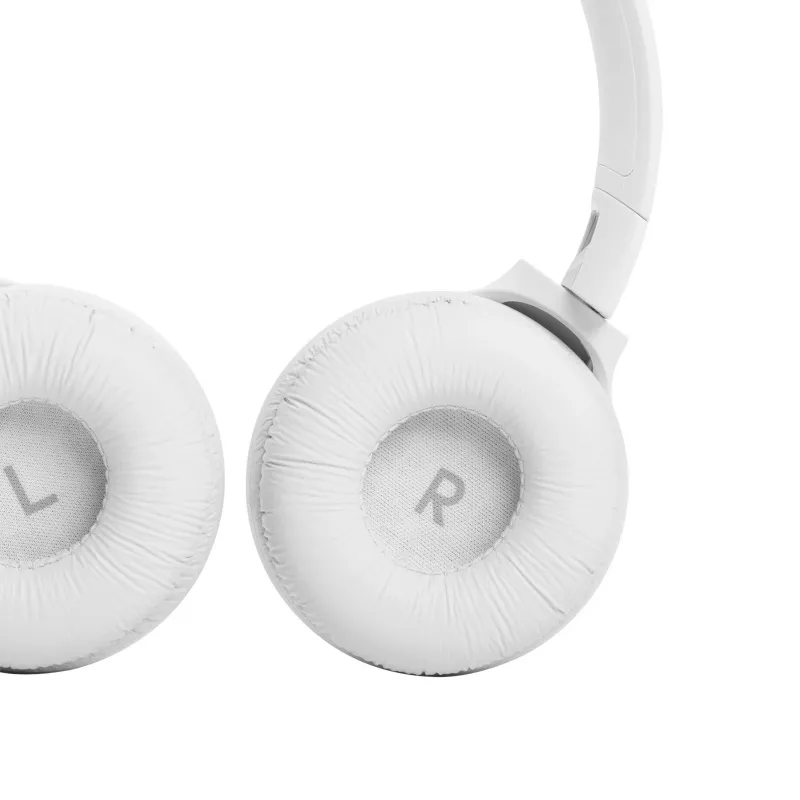 JBL Tune 510 WHITE belaidės ausinės, 20–20000 Hz, skambučiams/muzikai, 160 g, baltos
