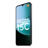 Išmanusis telefonas Xiaomi Redmi 15C 6,9 colio 4 GB RAM 256 GB atminties, MediaTek Helio G81-Ultra, 50 MP dviguba kamera, 6000 mAh, IP64, Juoda