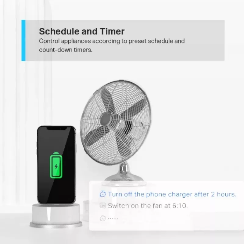 TP-Link Tapo Mini Smart Wi-Fi Kištukinis Lizdas P100