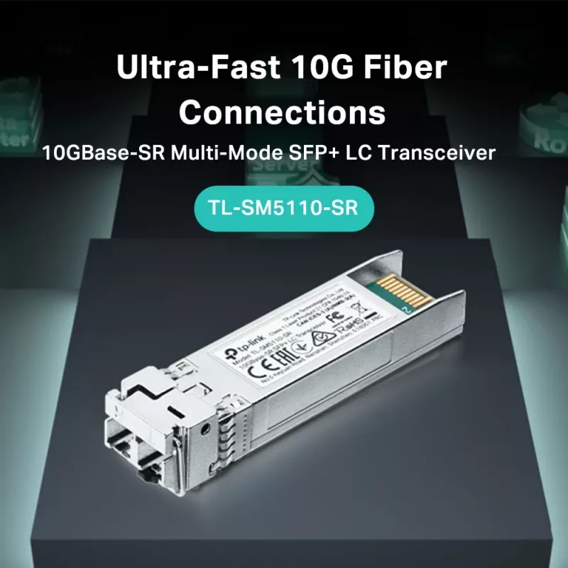 TP-Link TL-SM5110-SR SFP+ siųstuvas 10GBase-SR, 10 Gbit/s, 300 m