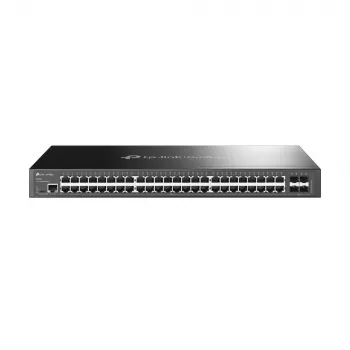 TP-Link Omada 48 prievadų „Gigabit“ L2+ valdomas jungiklis su 4 SFP lizdais