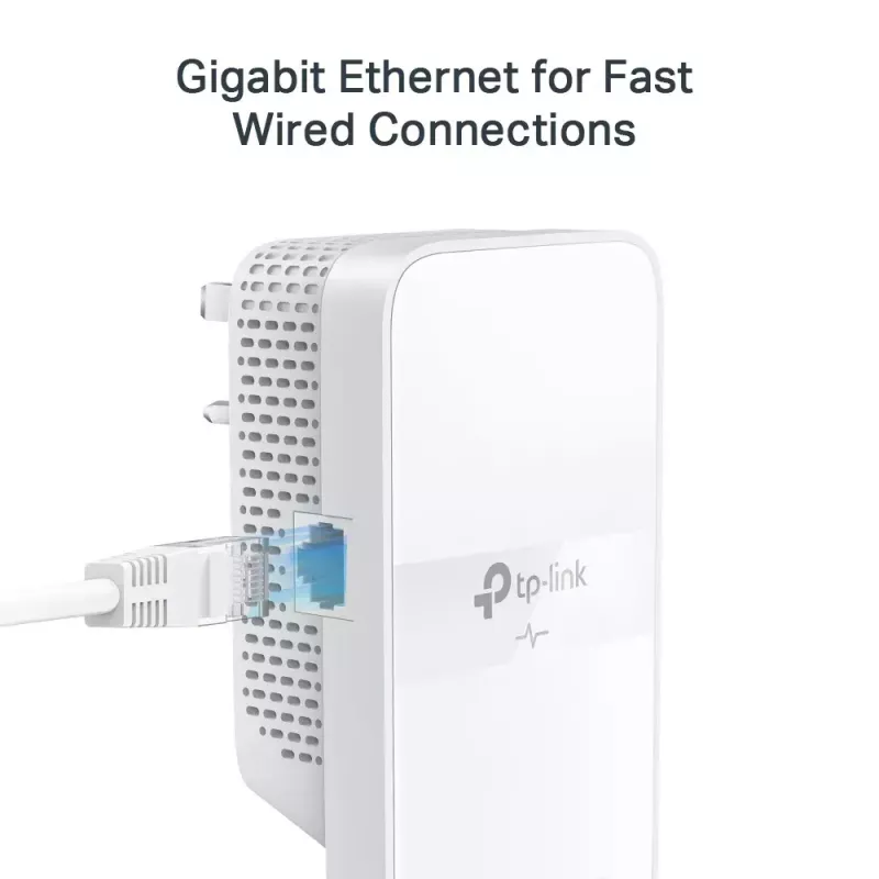 TP-Link TL-WPA7617 KIT PowerLine tinklo adapteris 1200 Mbit/s Ethernet LAN Wi-Fi Baltas 2 vnt.