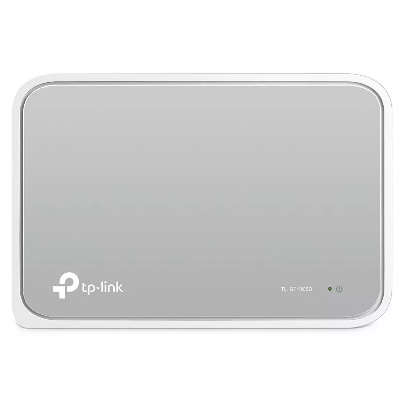 TP-Link TL-SF1005D 5 prievadų Fast Ethernet nesujungiamas tinklo jungiklis baltas