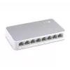 TP-Link TL-SF1008D Nereguliuojamas Fast Ethernet (10/100) jungiklis, baltas