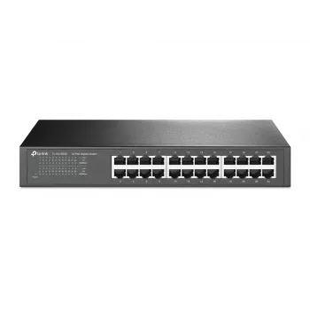 TP-Link TL-SG1024D 24 prievadų gigabitinis tinklo jungiklis, nevaldomas, stalinis/statybinis