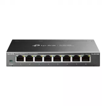 Valdomas jungiklis TP-Link TL-SG108E 8 prievadų Gigabit Easy Smart Switch