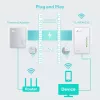 TP-Link TL-WPA4220 Powerline 600 Wi-Fi tinklo praplėtimo adapteris