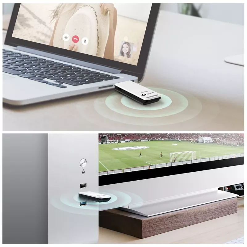 TP-Link TL-WN821N belaidžio tinklo adapteris USB, 300 Mbit/s