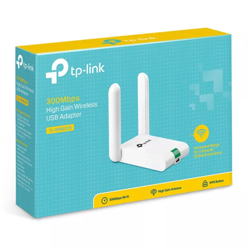 TP-Link TL-WN822N belaidė tinklo kortelė WLAN 300 Mbit/s