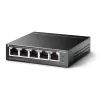 TP-Link TL-SG1005LP tinklo jungiklis nevaldomas Gigabit Ethernet (10/100/1000) Maitinimas per Ethernet (PoE) Juodas
