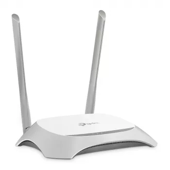 TP-Link TL-WR840N belaidis maršrutizatorius Fast Ethernet vienos juostos (2,4 GHz) Pilka, Balta