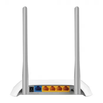 TP-Link TL-WR840N belaidis maršrutizatorius Fast Ethernet vienos juostos (2,4 GHz) Pilka, Balta