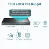 TP-Link TL-SG1218MP 18 prievadų Gigabit Ethernet tinklo jungiklis su 16 PoE+