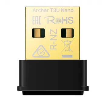TP-Link Archer T3U Nano AC1300 belaidis USB adapteris su MU-MIMO