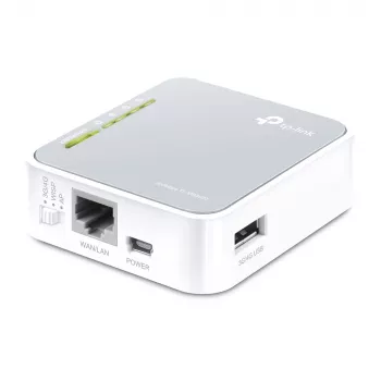 TP-Link TL-MR3020 belaidis maršrutizatorius Fast Ethernet vienos juostos (2,4 GHz) 4G sidabrinis, baltas