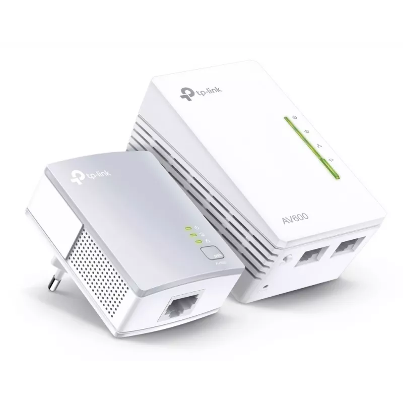 TP-Link AV600 600 Mbit/s Ethernet LAN Wi-Fi baltas 1 vnt.