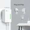 TP-Link AV600 600 Mbit/s Ethernet LAN Wi-Fi baltas 1 vnt.