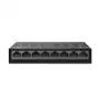 TP-Link 8 prievadų 10/100/1000Mbps darbalaukio tinklo jungiklis, nevaldomas, Gigabit Ethernet (10/100/1000), montuojamas ant sienos