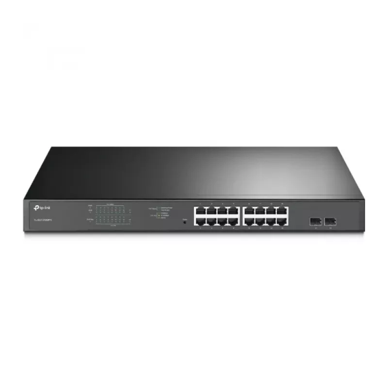 TP-Link JetStream 16 prievadų Gigabit Easy Smart PoE/PoE+ jungiklis
