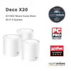 TP-Link Deco X20 AX1800 „Wi-Fi 6“ viso namo tinklo sistema, 3 vnt. rinkinys