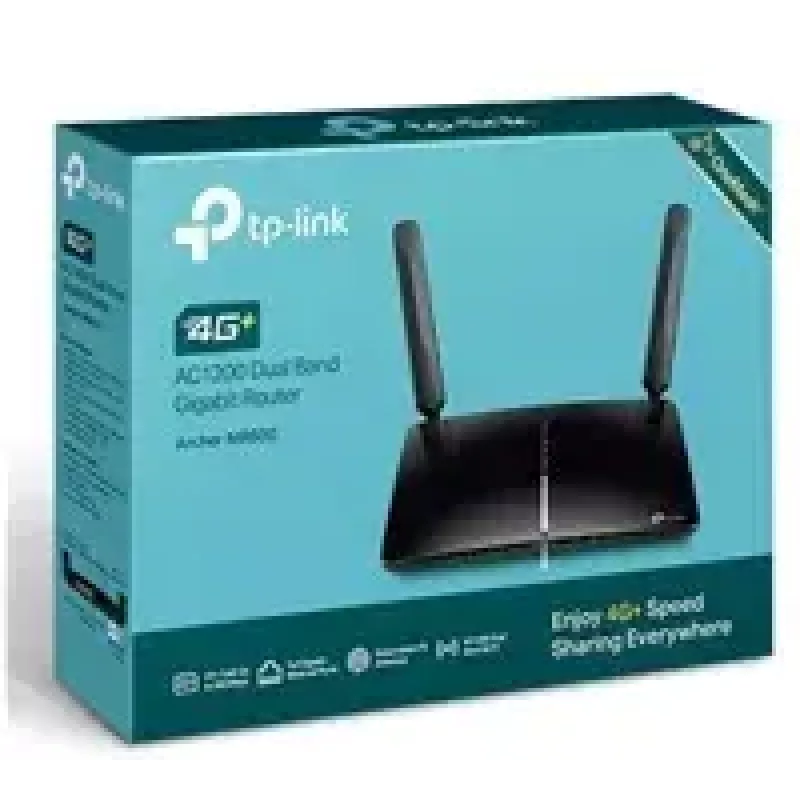 TP-Link Archer MR600 4G+ Cat6 AC1200 belaidis dviejų juostų gigabitinis maršrutizatorius
