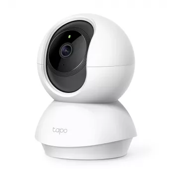 TP-Link Tapo Pan/Tilt namų apsaugos WiFi kamera, IP apsaugos kamera, vidaus, belaidė, 2400 MHz, FCC, IC, CE, NCC, Ceiling