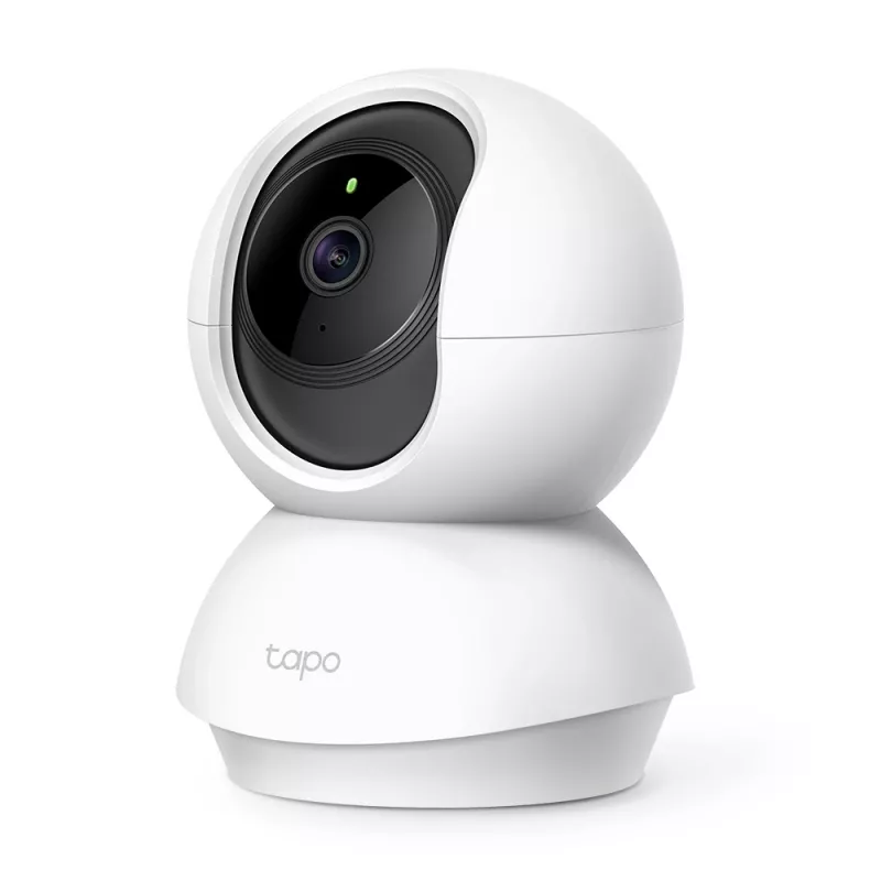 TP-Link Tapo Pan/Tilt namų apsaugos WiFi kamera, IP apsaugos kamera, vidaus, belaidė, 2400 MHz, FCC, IC, CE, NCC, Ceiling