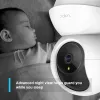 TP-Link Tapo Pan/Tilt namų apsaugos WiFi kamera, IP apsaugos kamera, vidaus, belaidė, 2400 MHz, FCC, IC, CE, NCC, Ceiling
