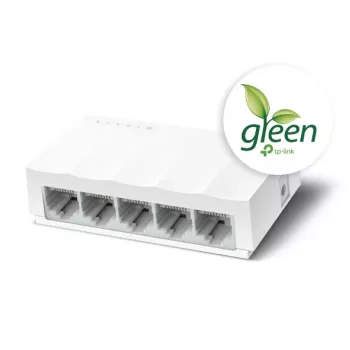Tinklo jungiklis TP-Link LS1005 nevaldomas Fast Ethernet baltas